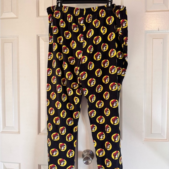 Buc-ee's Pajama Pants Men’s 2XL Black Logo Print 100% Cotton Lounge Sleepwear - Picture 4 of 6